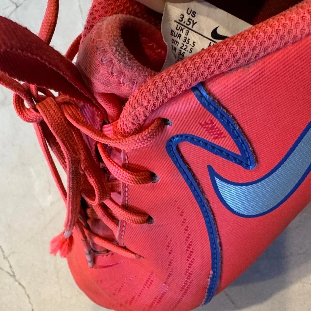 Nike Kids Red and Blue Sneakers - Picture 4 of 4